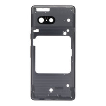 Middenframe met cameralens en bezel voor Google Pixel 7 zwart Origineel