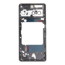 Middenframe met cameralens en bezel voor Google Pixel 7 zwart Origineel