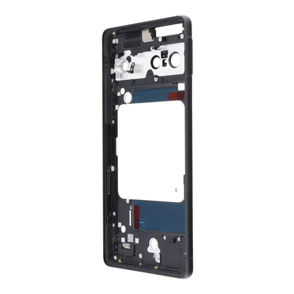 Middenframe met cameralens en bezel voor Google Pixel 7 zwart Origineel