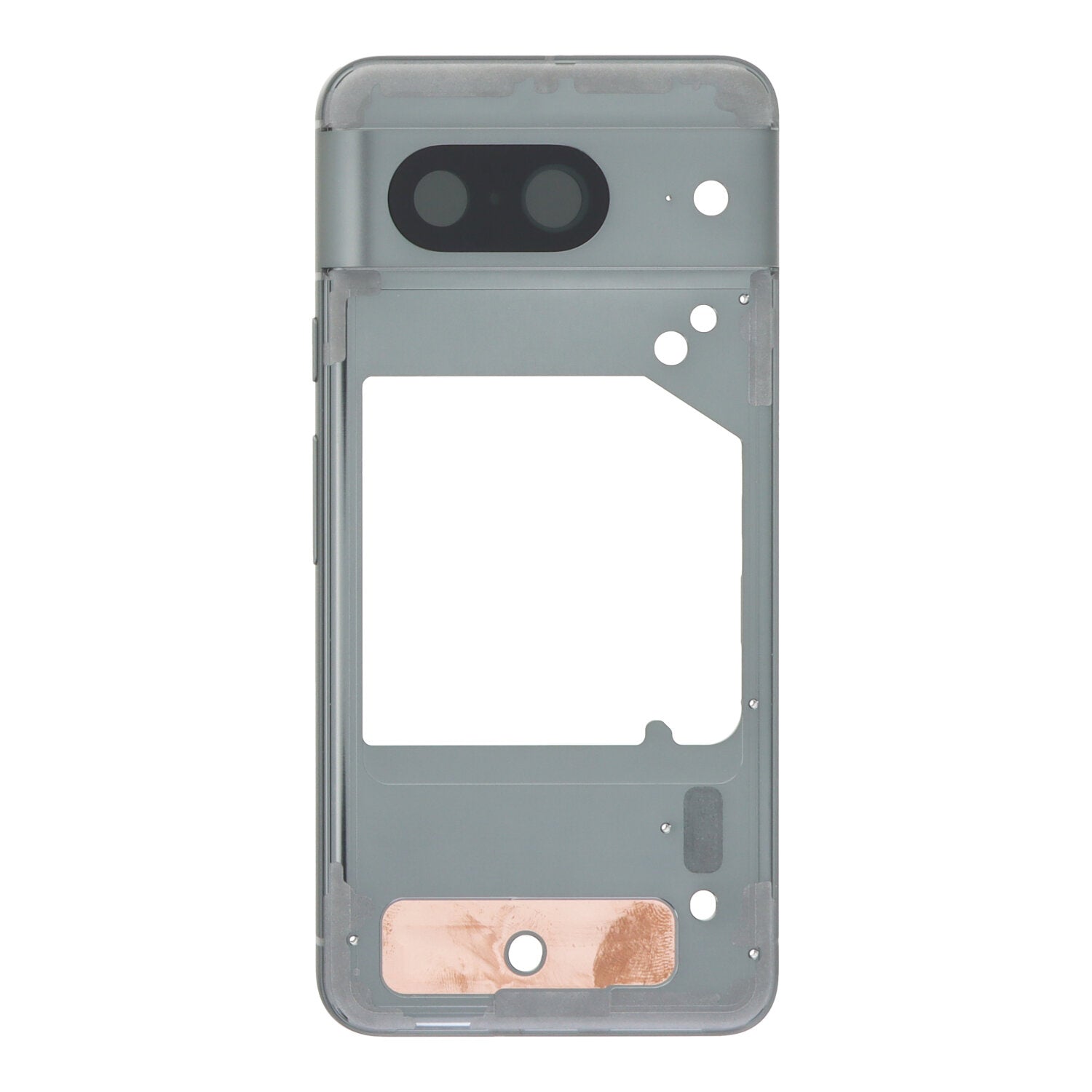 Middenframe met cameralens en bezel voor Google Pixel 8 Hazel Origineel