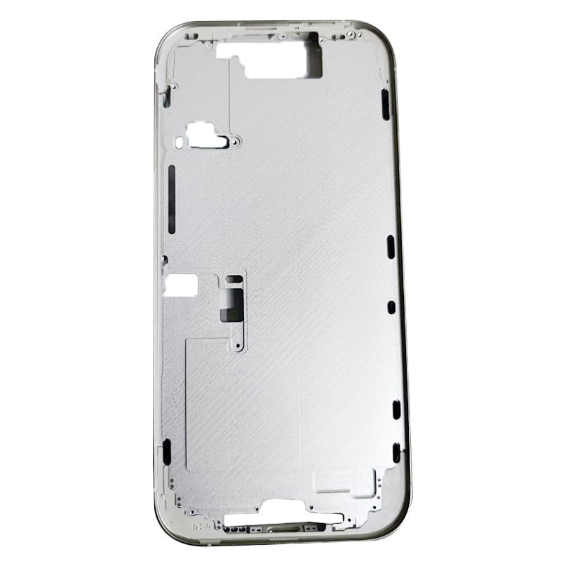 Middenframe met zij knoppen + simkaart houder voor iPhone 16 Pro Europese versie Wit Titanium OEM