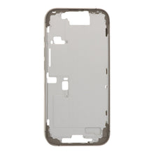 Middenframe met zijknop+zijrails+kaartlade+anti - stofgaas voor speaker voor iPhone 16 Pro Europese Versie Natuurlijk Titanium OEM