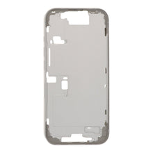 Middenframe met zijknop+zijrails+kaartlade+spreker anti - stof gaas voor iPhone 16 Pro Europese versie wit titanium OEM
