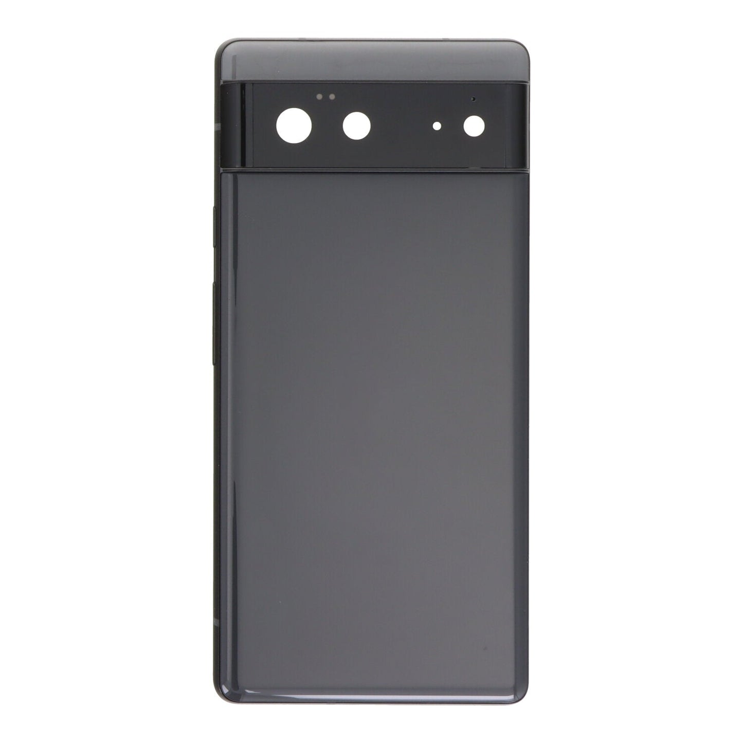 Middle frame en batterij cover en back camera lens en bezel voor Google Pixel 6 black origineel