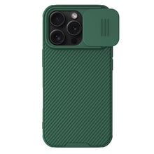 NILLKIN CamShield Pro case voor iPhone 16 Pro Donkergroen