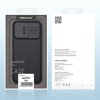 NILLKIN CamShield Pro - hoesje voor iPhone 13 Pro 6.1" Zwart