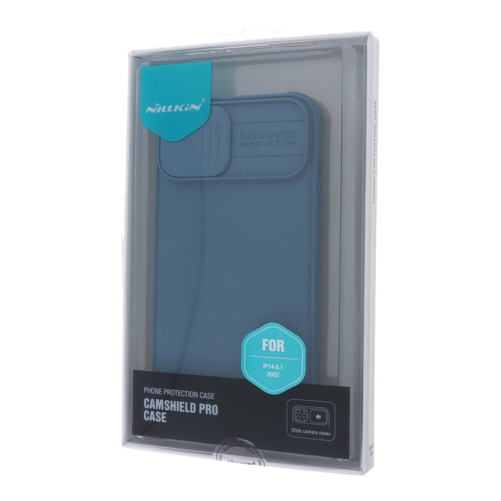 NILLKIN CamShield Pro Hoesje voor iPhone 13/14 Blauw