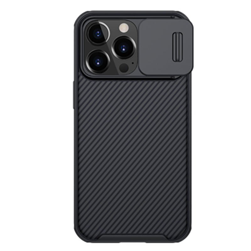 NILLKIN CamShield Pro Hoesje voor iPhone 14 Pro Max Zwart