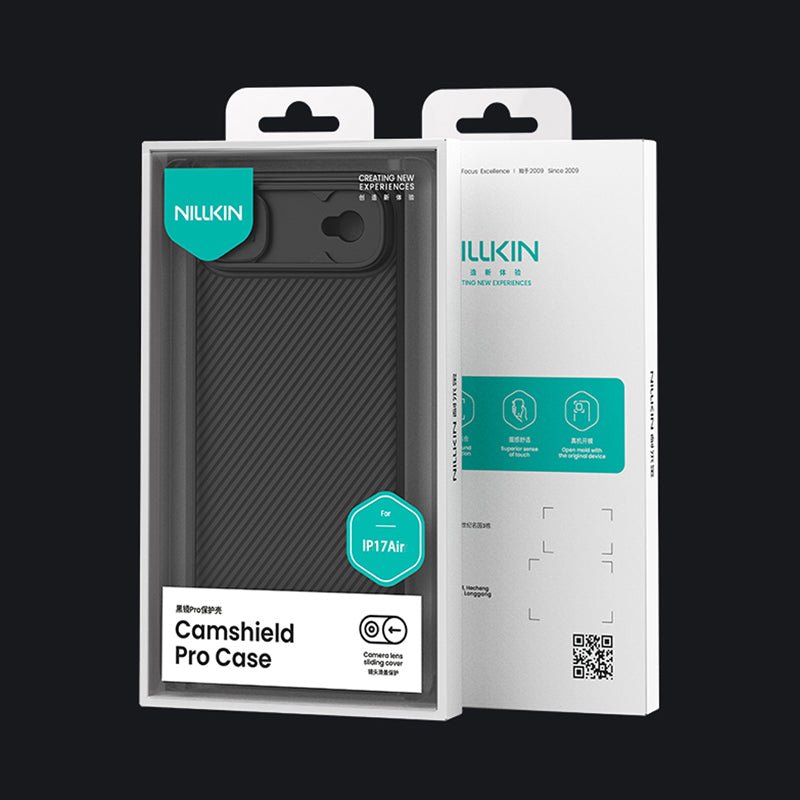 NILLKIN CamShield Pro hoesje voor iPhone 17 Air zwart