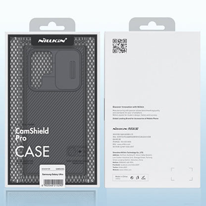 NILLKIN CamShield Pro hoesje voor Samsung Galaxy S22 Ultra 5G zwart