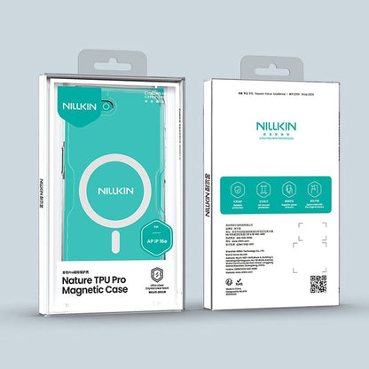 NILLKIN Nature TPU Pro Magnetische Hoesje voor iPhone 16e Wit