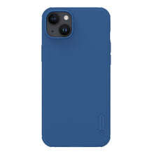 NILLKIN Super Frosted Shield Pro Case voor iPhone 15 Pro Blauw