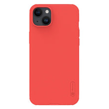 NILLKIN Super Frosted Shield Pro Case voor iPhone 15 Pro Rood
