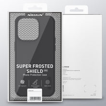 NILLKIN Super Frosted Shield Pro Hoes voor iPhone 14 Pro Max Zwart