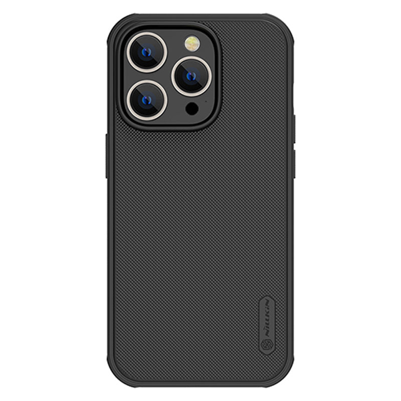 NILLKIN Super Frosted Shield Pro Hoes voor iPhone 14 Pro Max Zwart