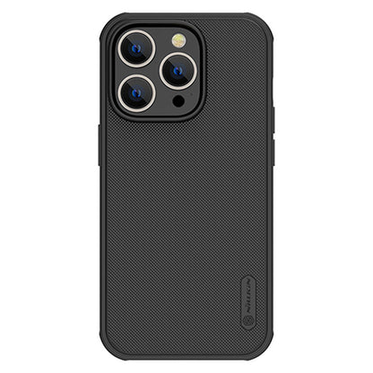 NILLKIN Super Frosted Shield Pro Hoes voor iPhone 14 Pro Max Zwart