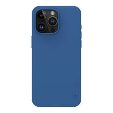 Nillkin Super Frosted Shield Pro hoes voor iPhone 15 Pro Max blauw
