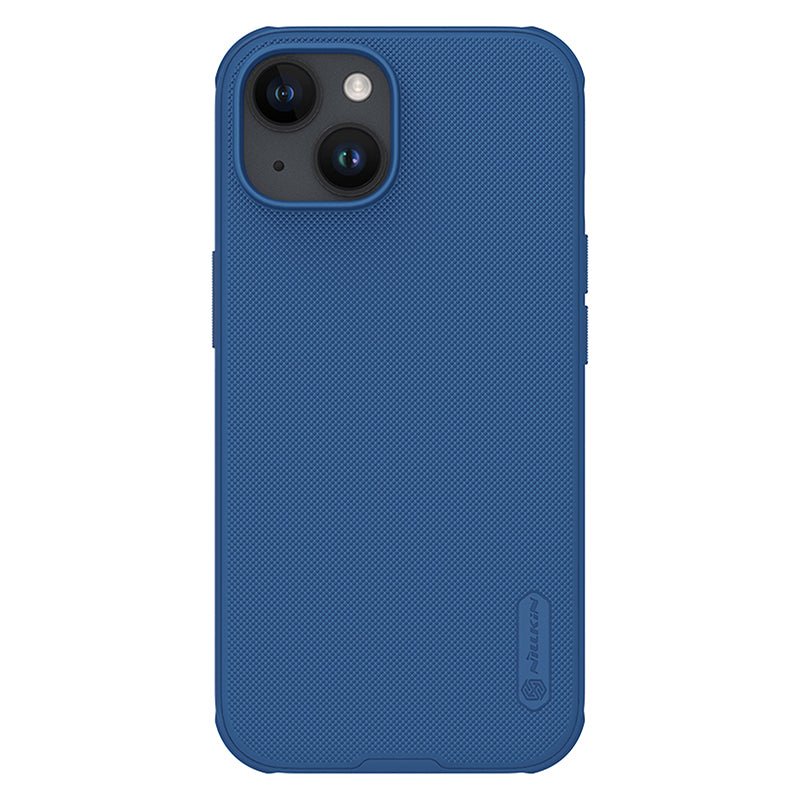 NILLKIN Super Frosted Shield Pro Hoesje voor iPhone 15 Blauw