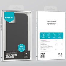 NILLKIN Super Frosted Shield Pro Hoesje voor iPhone 15 Plus Zwart