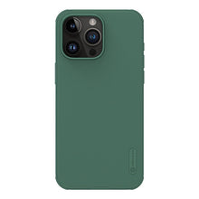 NILLKIN Super Frosted Shield Pro hoesje voor iPhone 15 Pro Max Donkergroen