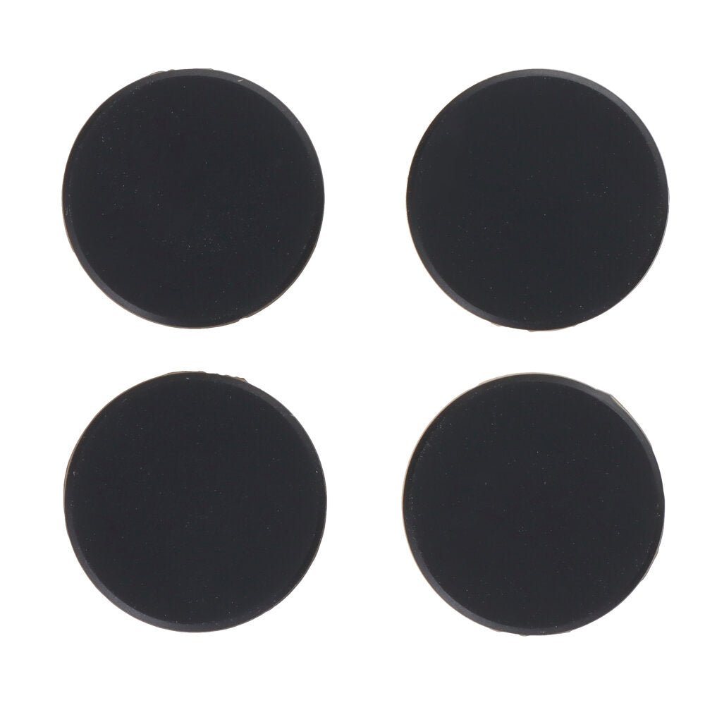 Onderkant behuizing rubberen voetjes voor MacBook Pro 14" 2021 A2442/Pro 16" 2021 A2485/MacBook Air 13.3" M2 A2681 zwart HQ 4 stuks in één set