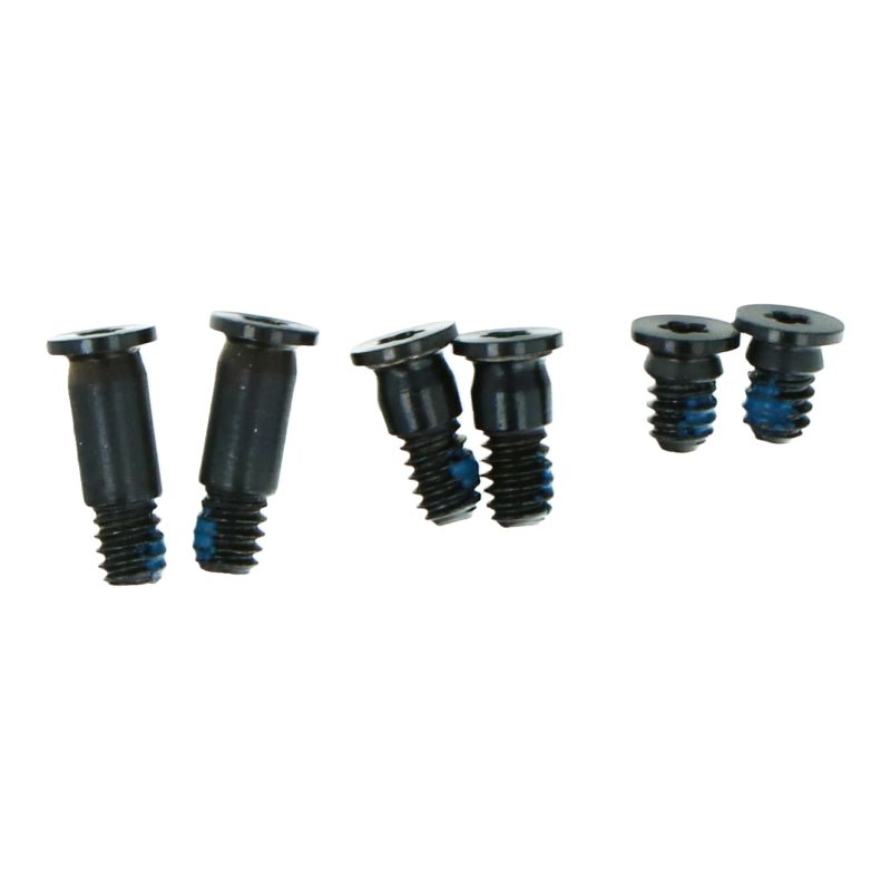 Onderkant behuizing schroef voor MacBook Pro 13.3" A1708/Pro 13" 2019 A2159/Pro 13.3" A2289/Pro 13.3" M1 A2338 grijs Origineel 6 stuks in een set