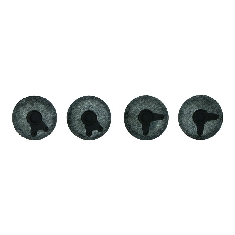 Onderkant rubberen voetjes voor Macbook Air 13.3" A1466 / Macbook Air 11.6" A1465 / Macbook Air 13.3" A1369 / Macbook Air 11.6" A1370 Origineel 4 stuks in een set