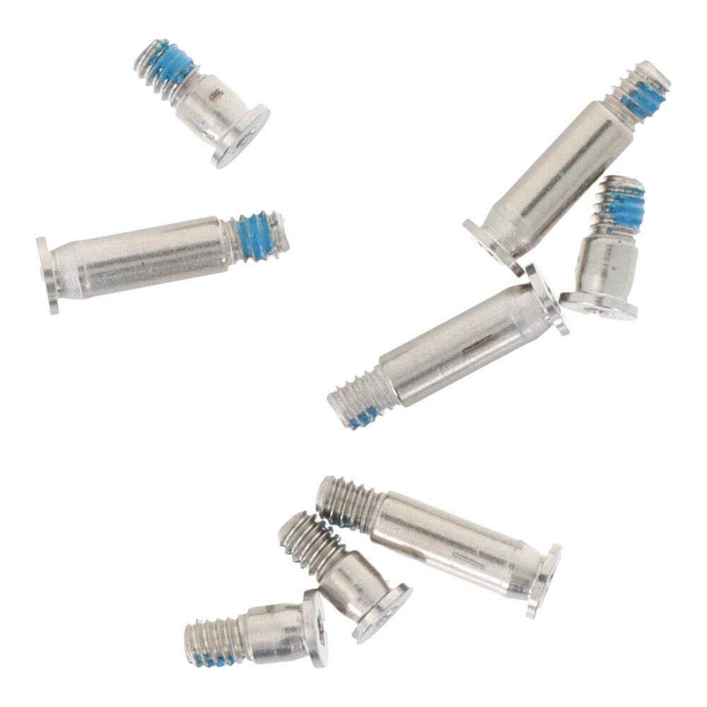 Onderste behuizingsschroeven voor MacBook Pro 14" 2021 A2442/Pro 16" 2021 A2485/Pro 14" 2023 A2779/Pro 16" 2023 A2780 Zilver Origineel 8 stuks in één set