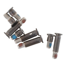 Onderste schroef voor MacBook Pro M3 Max 16" A2991 / Pro M3 14" A2918 / Pro M3 Pro 14" A2992 zwart origineel 8 stuks in een set