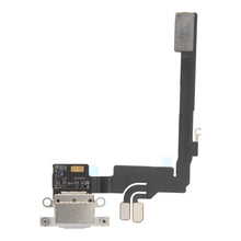 Oplaadpoort flex kabel met oplaad poort module voor iPhone 16 Pro White Titanium Origineel