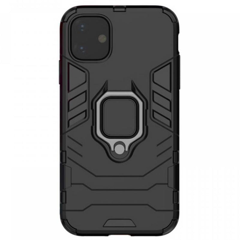 Panther Series schokbestendige hoes voor iPhone 14 Plus/15 Plus zwart