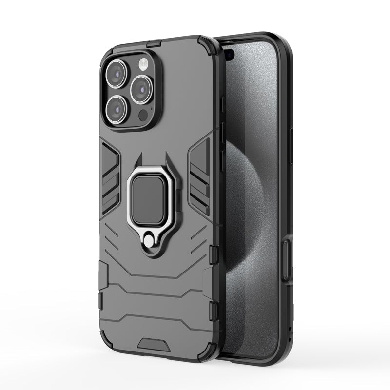 Panther Series schokbestendige hoes voor iPhone 16 Pro Max zwart