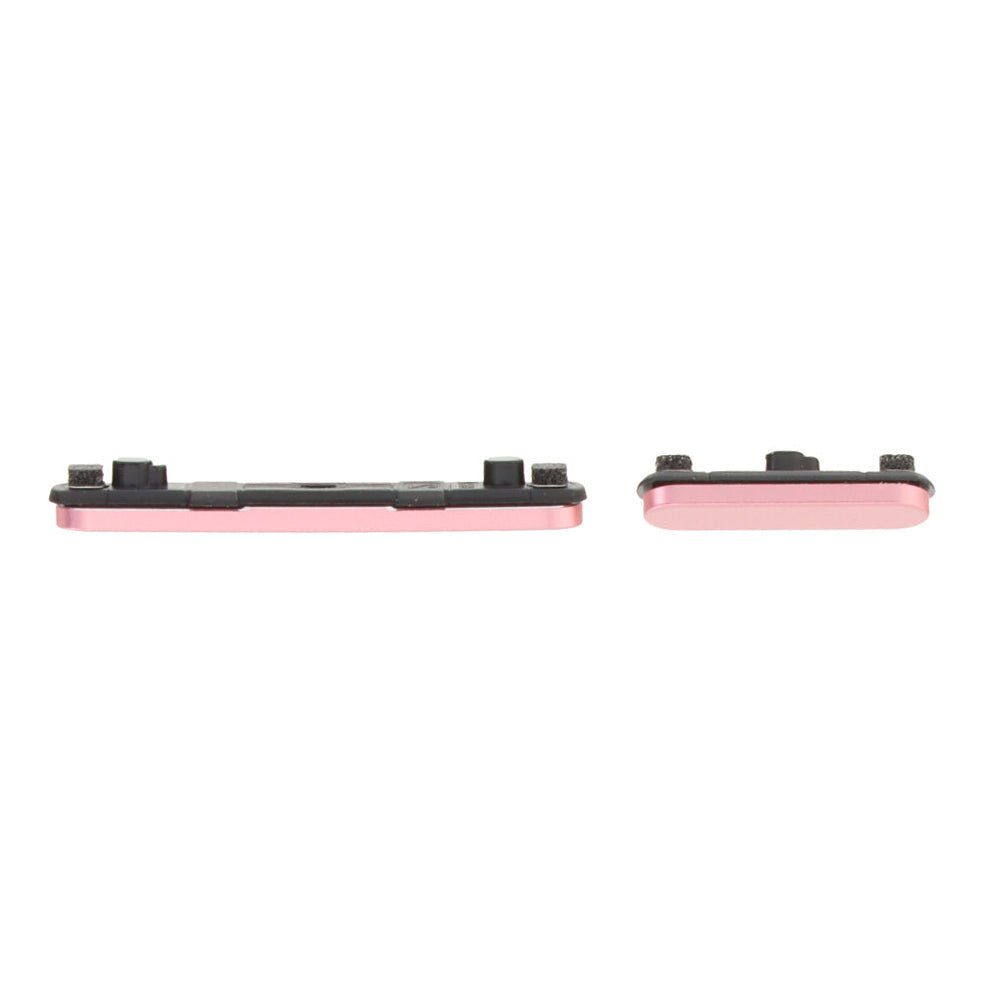 Power - en volume knop voor Google Pixel 9 Peony Origineel 2 stuks in één set