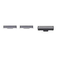 Power en Volume Knop voor iPad Pro 11 2021 (3rd)/Pro 12.9 2021 (5th) Zwart Origineel 3 stuks in één set