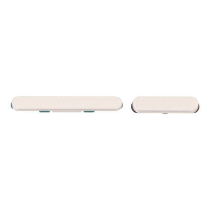 Power - en volumeknop voor Google Pixel 9 Porcelain Origineel 2 stuks in een set
