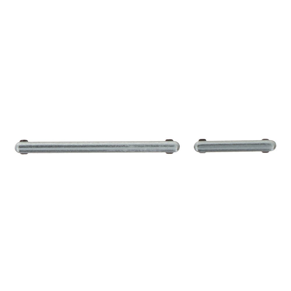 Power - en volumeknop voor Samsung Galaxy Note10 Lite Zilver (Origineel)