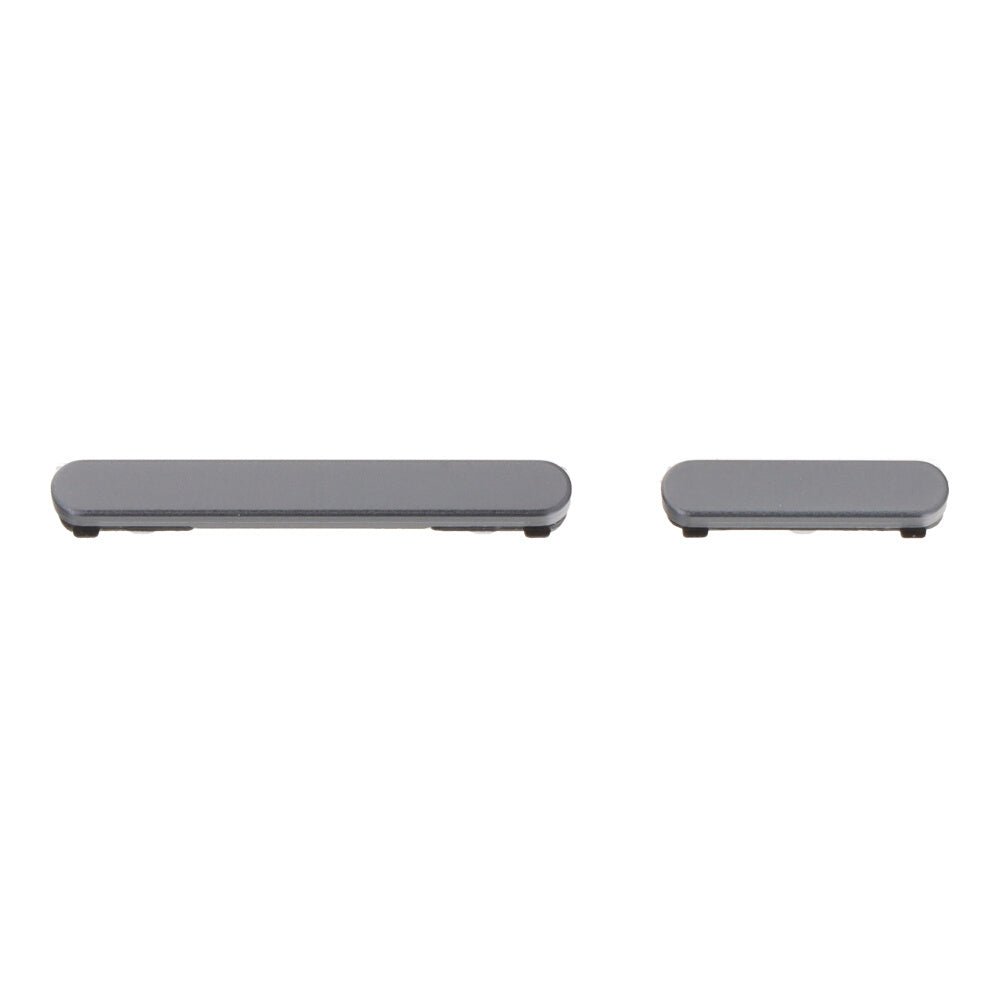 Power - en volumeknop voor Samsung Galaxy S25 Ultra Titanium Black Origineel 2 stuks in één set