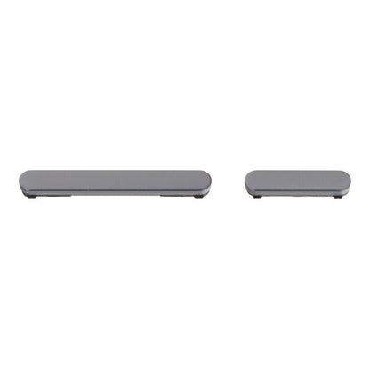 Power - en volumeknop voor Samsung Galaxy S25 Ultra Titanium Black Origineel 2 stuks in één set