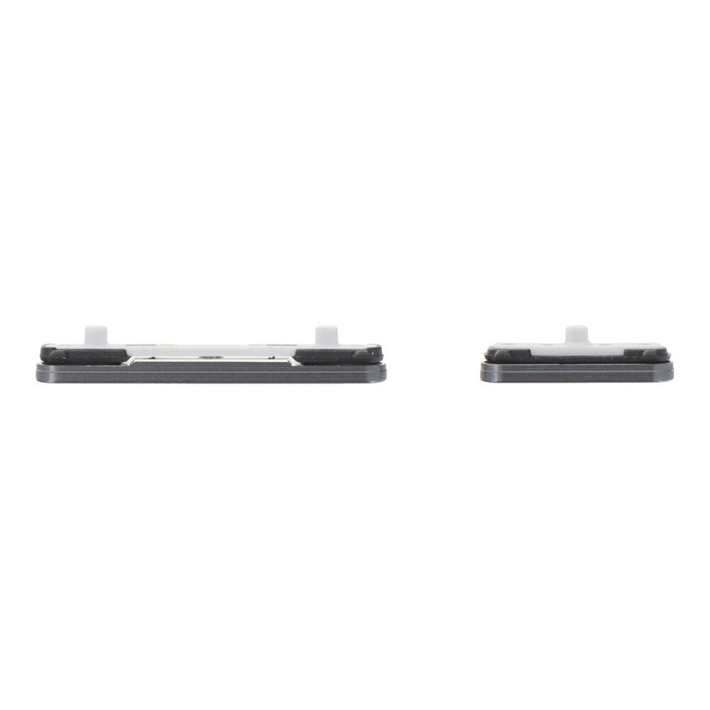 Power - en volumeknop voor Samsung Galaxy S25 Ultra Titanium Black Origineel 2 stuks in één set