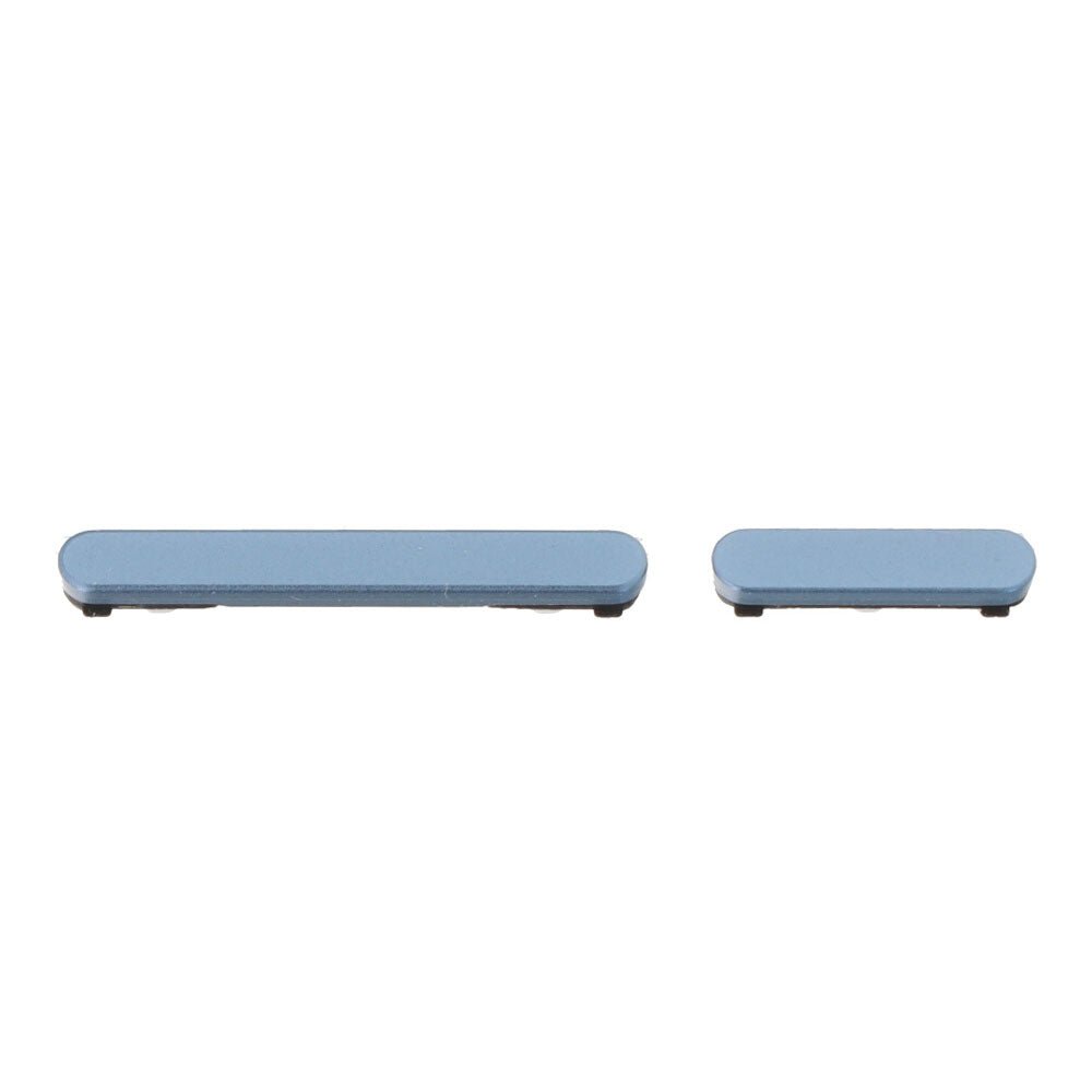 Power - en volumeknop voor Samsung Galaxy S25 Ultra Titanium Blue Origineel 2 stuks in één set