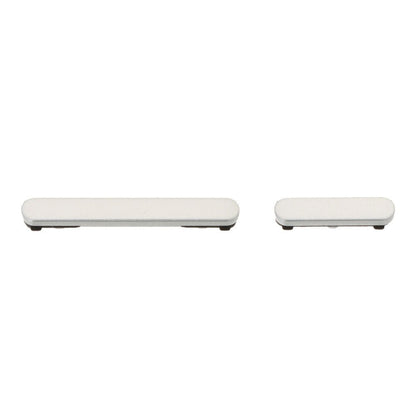 Power - en volumeknop voor Samsung Galaxy S25 Ultra Titanium Silver Origineel 2 stuks in één set