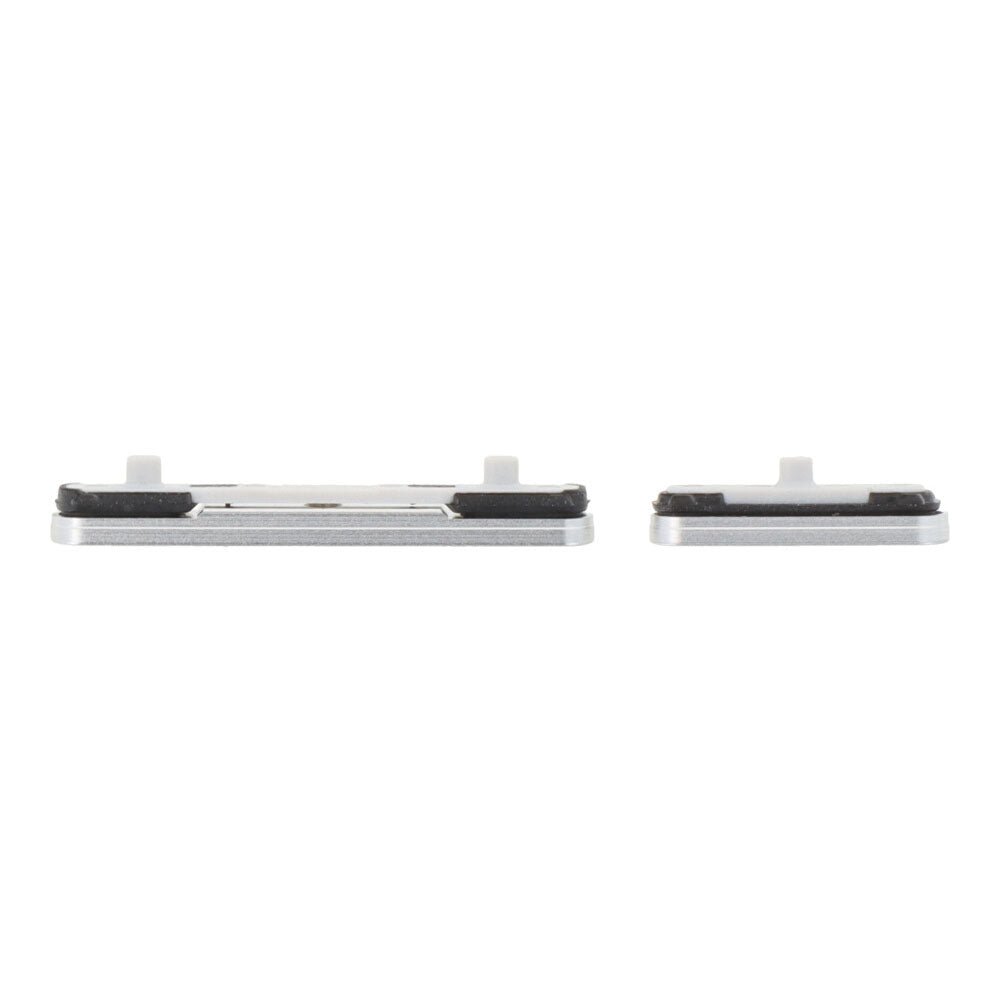 Power - en volumeknop voor Samsung Galaxy S25 Ultra Titanium Silver Origineel 2 stuks in één set