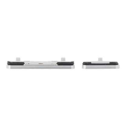 Power - en volumeknop voor Samsung Galaxy S25 Ultra Titanium Silver Origineel 2 stuks in één set