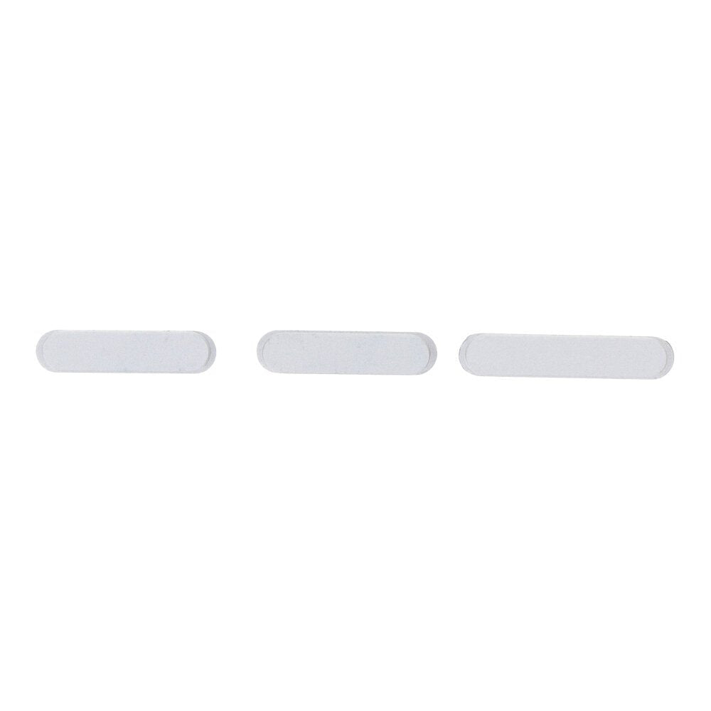 Power - en volumeknoppen voor iPad Pro 11 2021 (3e) / Pro 12.9 2021 (5e) Zilver Origineel 3 stuks in een set
