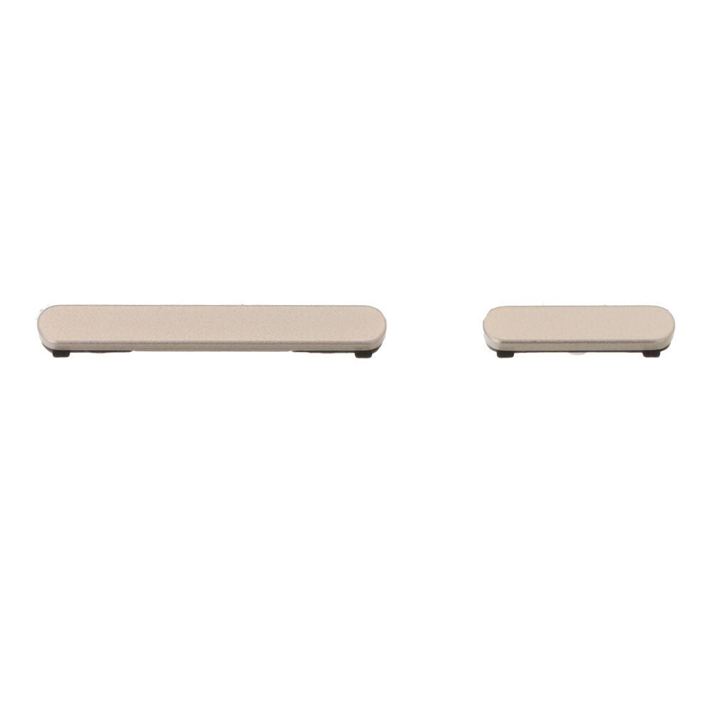 Power & Volume Button voor Samsung Galaxy S25 Ultra Titanium Grijs Origineel 2 stuks in één set