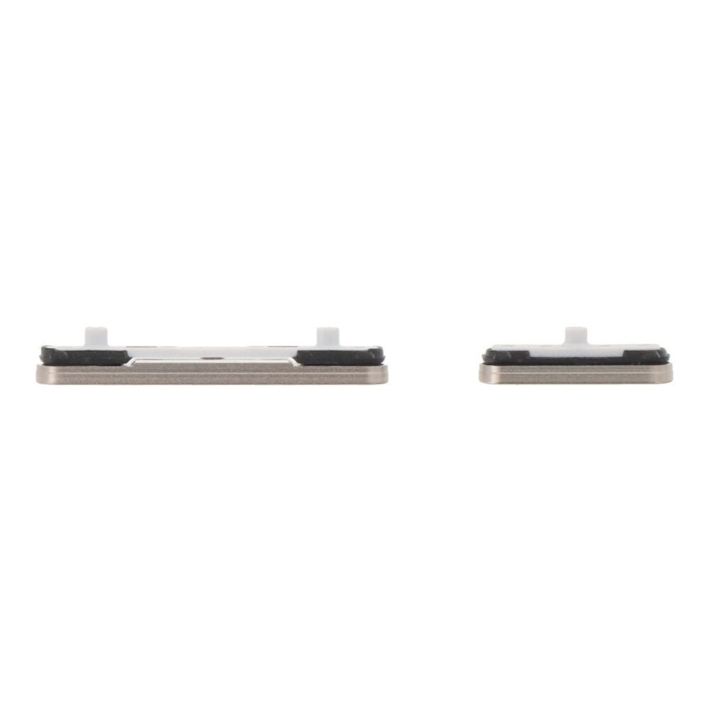 Power & Volume Button voor Samsung Galaxy S25 Ultra Titanium Grijs Origineel 2 stuks in één set