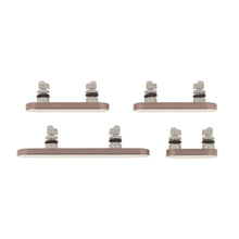 Power volume mute knoppen toetsen zij knoppen voor iPhone 16 Pro/16 Pro Max Desert Titanium Origineel 4 stuks in één set
