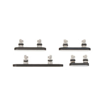 Power volume mute knoppen zij knoppen voor iPhone 16 Pro/16 Pro Max zwart titanium origineel 4st in één set - OEM Spares