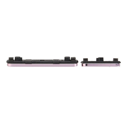 Power & volumeknop voor Google Pixel 9 Pro Rose Quartz Origineel 2st in één set