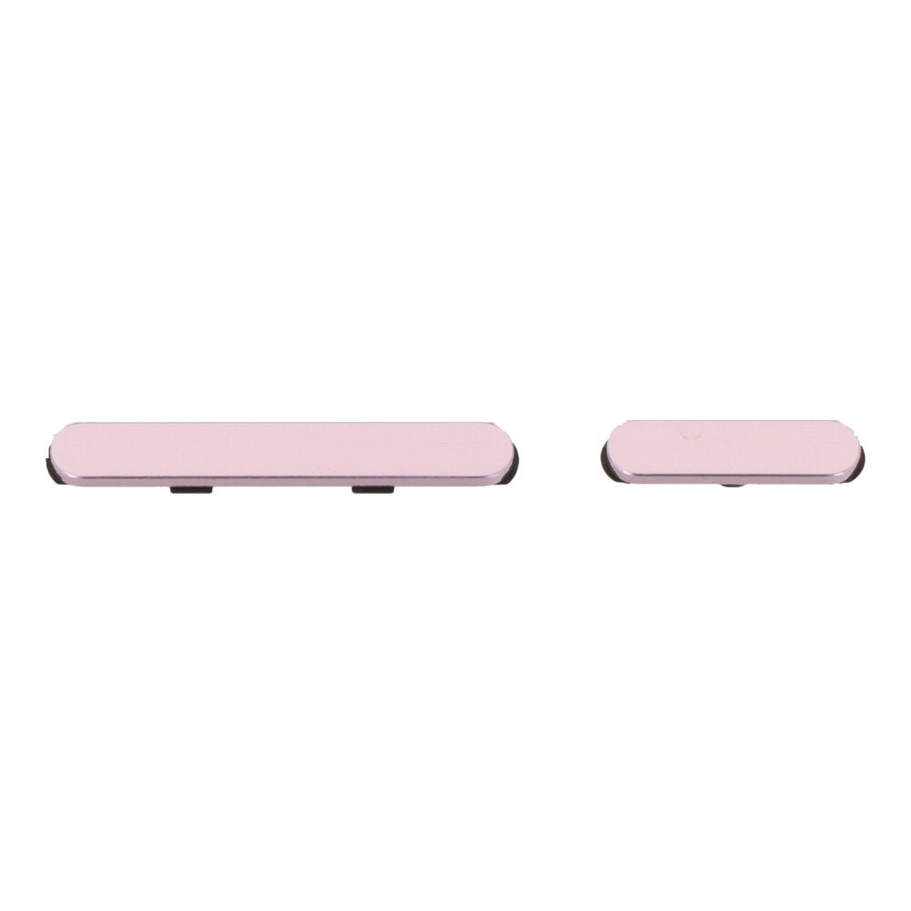 Power & volumeknop voor Google Pixel 9 Pro Rose Quartz Origineel 2st in één set
